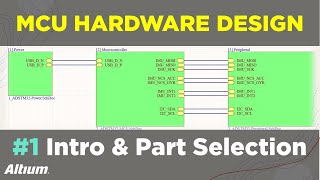 MicrocontrollerBased Hardware Design With Altium Designer  1 Introduction and Part Selection [upl. by Selrac]