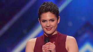 Calysta Bevier  Golden Buzzer Audition [upl. by Haneeja]