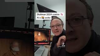 Stallman 2024 contro 🦄 AI e 🏳️‍🌈 woke llm linux [upl. by Htebzile221]