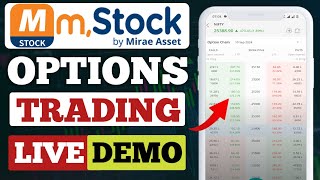 Zero brokerage Options Trading App  Mstock Options Trading  Options Trading for beginner [upl. by Melliw]