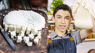 How To Make Indian Paneer Cheese At Home  Eitan Bernath [upl. by Eiresed]