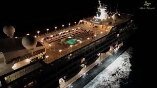 Azamara cruise ship at Rhodes island DJI Air 3 [upl. by Doran434]