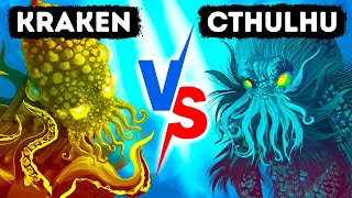 Kraken vs Cthulhu Whos 1 Sea Monster Legend [upl. by Adnawot]