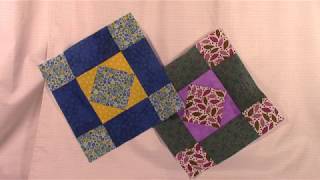 Block 2 Novice Beginners Sampler Quilt 2019  learn how to make a quilt [upl. by Albarran]