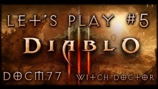 Diablo 3  Official Release  Lets Play 5  Docm77 [upl. by Naelopan702]