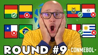 2026 FIFA World Cup Qualifiers  CONMEBOL 9 Predictions [upl. by Anidan231]