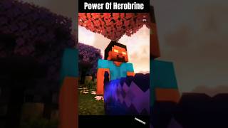 Power Of Herobrine shorts [upl. by Cowan444]