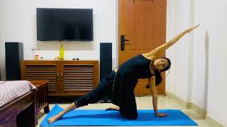 Evening yoga asana [upl. by Eras]