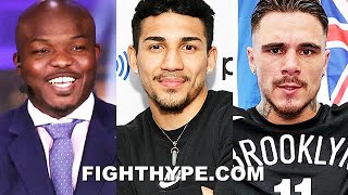 FIGHTERS amp EXPERTS PREDICT HANEY VS LINARES LOPEZ BRADLEY KAMBOSOS ALGIERI MORE [upl. by Rovner695]