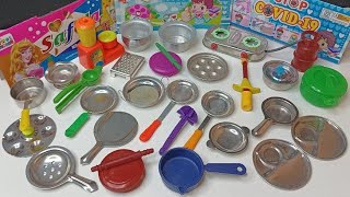 Play with Amazing mini kitchen set MINI CLAY Dolliyon [upl. by Ibbie]