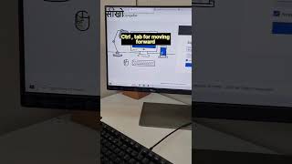 How to Switch Between Tabs in Chrome  Keyboard Shortcut Switch Between Tabs📑 computer shorts [upl. by Deanne609]