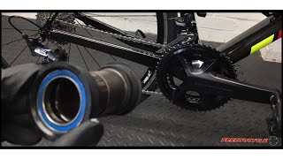 Replacing A FSA PF30 Press Fit Bottom Bracket [upl. by Nnayelhsa558]