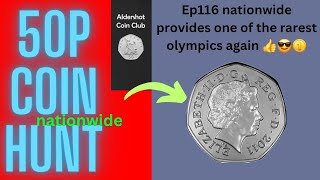 50P COIN HUNT EP 116 ANOTHER ONE OF THE RAREST OLYMPICS APPEARS IN PAID IN CHANGE 👍😎🪙 [upl. by Ida]