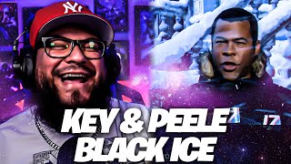 First Time Watching Key amp Peele  Black Ice Reaction [upl. by Kwapong769]