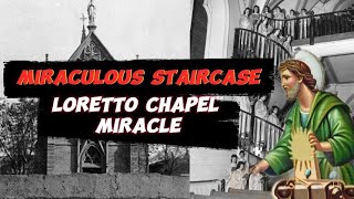 Miraculous Staircase of Loretto Chapel miraculous saints [upl. by Pillow]