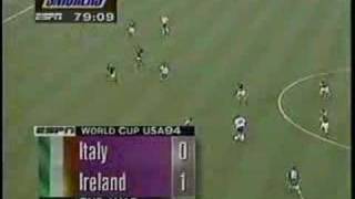 Ireland Vs Italy 94 World Cup pt 10 [upl. by Adnouqal460]