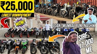 🔥₹17000 से aisi Tagdi Bikes🤯  best second hand bikes in kalyan  second hand sports bike in Mumbai [upl. by Joellen454]