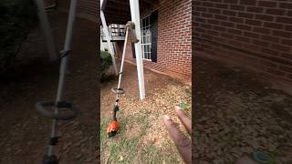 Grass amp Weed killer Vs String Trimmer [upl. by Nylecoj]