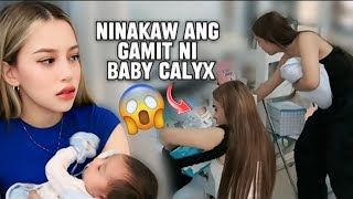 NINAKAW NG KIM TWINS 😱😰😳🩵 ANG MGA GAMIT NI BABY CALYX sabbyandsophia yajifigueroa kimtwins [upl. by Mohandas702]