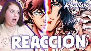 BAKI vs KENGAN ASHURA RAP Baki Hanma vs Ohma Tokita  Kballero  REACCIÓN  Its Aileon [upl. by Lletnom]