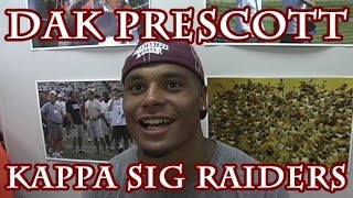 Dak Prescott Loves the Kappa Sigma Raiders [upl. by Eizus966]