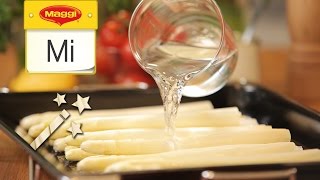 Spargel aus dem Ofen  MAGGI Küchenmagie [upl. by Annis67]