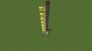 Minecraft Tutorial  Dropper Item Elevator [upl. by Fedora561]