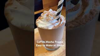 How to Make a Mocha Frappe with Cream Watch the full video for more 😆 [upl. by Malo678]