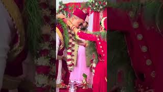 trendingshorts marriageceremony nepaliculture couplegoals bride reels nepalimarriage [upl. by Miharba134]