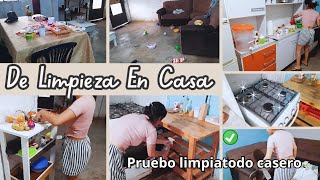 💯De Limpieza En Casa✅ 😃Pruebo Limpiatodo Casero😲❤Orden Y Limpieza En Mi Hogar🏡 Casa Muy Sucia😓😳 [upl. by Fanya]