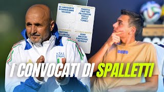 🇮🇹 VOLTI NUOVI LA MIA REAZIONE AI CONVOCATI DI SPALLETTI PER LA NATIONS LEAGUE❗️ [upl. by Kerman949]