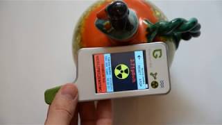 Greentest ECO 5  DosimeterGeiger Counter function test [upl. by Ybot]