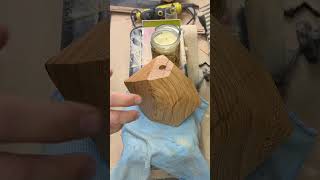 Modern Ashwood Twig pot sculpting woodworking midcenturymodern moderndesign wood diy [upl. by Sivart]