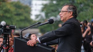 Palabras Presidente Gustavo Petro durante la ceremonia de ascensos de Generales de las FFMM [upl. by Jemimah174]