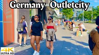 The biggest Outlet city in Europe 4k 2024Outlet city Metzingen Germany [upl. by Annaed]