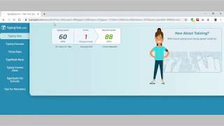 typing test cheat method [upl. by Lamrert311]