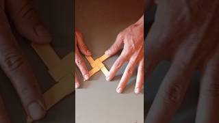 Shuriken  paper shuriken  four pointed star  tutorial [upl. by Egiaf]