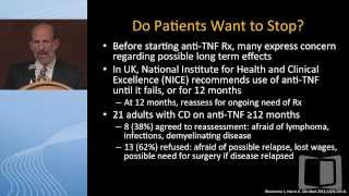 When should we stop antiTNF therapy and how do we then treat the patient [upl. by Peltier649]