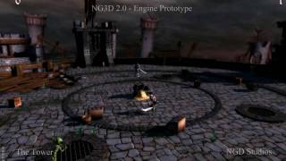 NGD Studios  NG3D 20  The Tower Tech demo [upl. by Cahra]