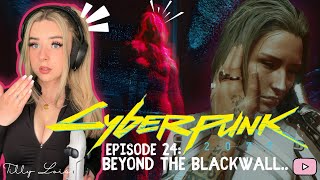 BEYOND THE BLACKWALL How Alt Died  Cyberpunk 2077 PART 24 [upl. by Ahsineb]