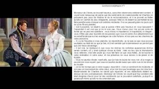 La Princesse de Clèves  dialogue entre le Prince et Mademoiselle de Chartres [upl. by Lias334]