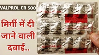 मिर्गी और दौरे मे दी जाने वाली दबाई Valprol CR 300 tablet  Dosage amp Side effect in Hindi [upl. by Malet]