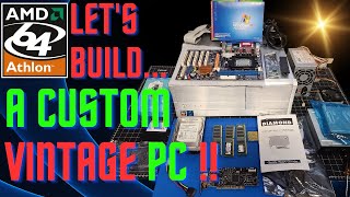 Vintage AMD Athlon 64 Custom PC Build [upl. by Yamauchi]