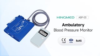 How to use a 24 hr Ambulatory Blood Pressure Monitor  Best Ambulatory BP Monitor  HINGMED ABP03 [upl. by Malliw]