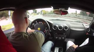 Driving a Ferrari in French Riviera [upl. by Goddord]