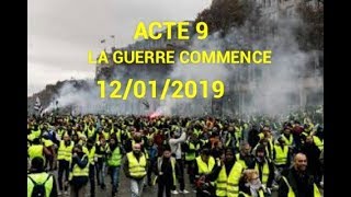 Prédiction mouvement 12 janvier Gilet Jaune [upl. by Stoops]