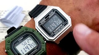 Casio W217H Unboxing [upl. by Coffeng314]