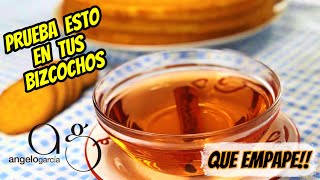 COMO HACER ALMIBAR PARA BIZCOCHOS  borrachostartas “receta” [upl. by Bubb]