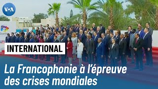 France  19e sommet de la Francophonie sur fond de crises mondiales [upl. by Thanasi896]