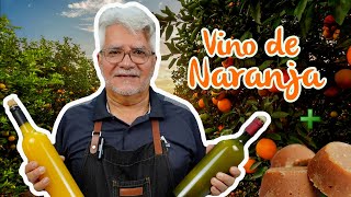 Vino de Naranja Paso a paso  cómo hacer VINO de NARANJA  Receta original Vino con 2 ingredientes [upl. by Dranel369]